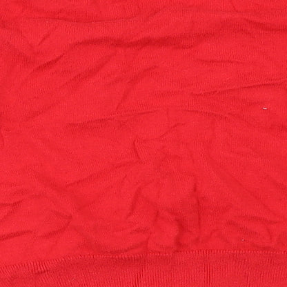 Gap Boys Red   Pullover Jumper Size 3 Years