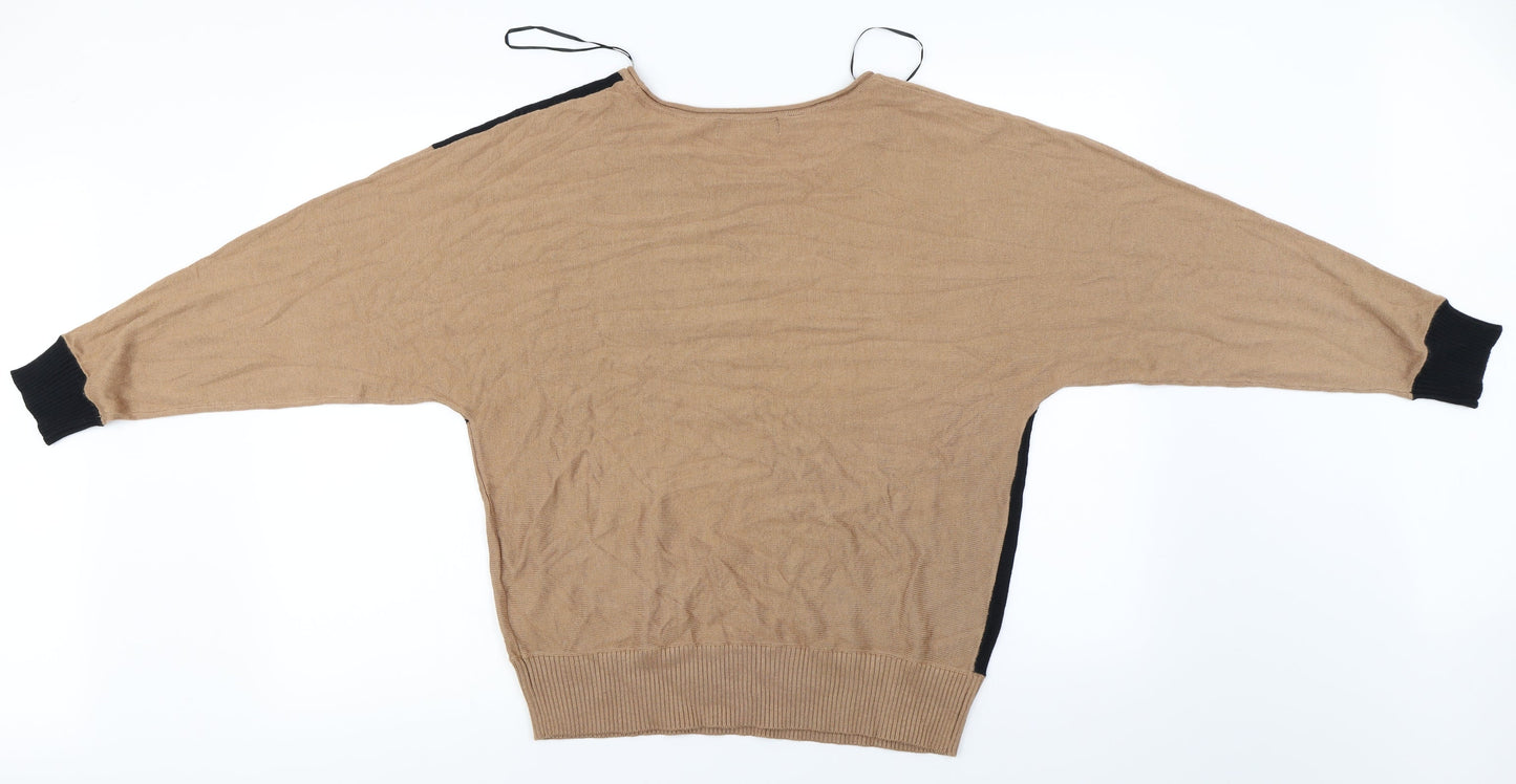 BPC Womens Beige   Pullover Jumper Size M