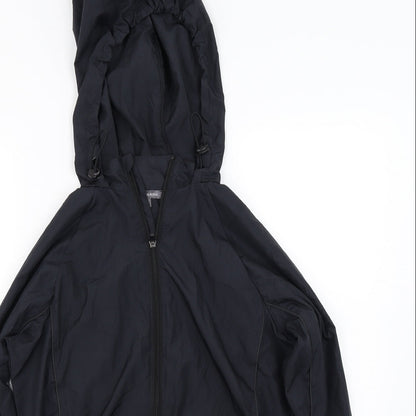 target active  Womens Black   Full Zip Hoodie Size 8