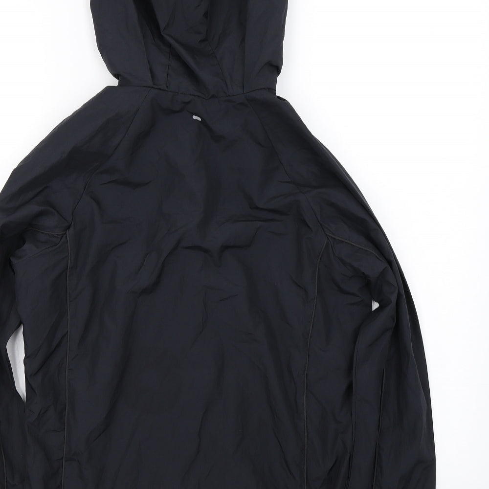 target active  Womens Black   Full Zip Hoodie Size 8