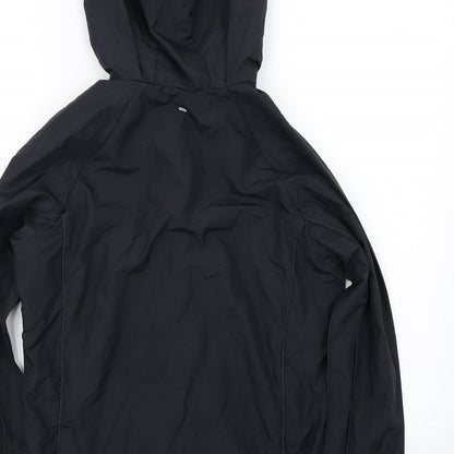 target active  Womens Black   Full Zip Hoodie Size 8