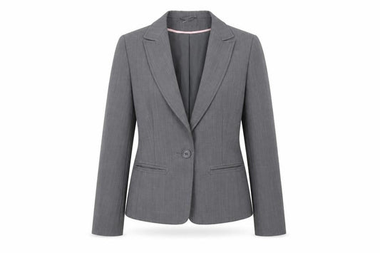 Womens UK Size 10 Dorothy Perkins Regular Grey Blazer