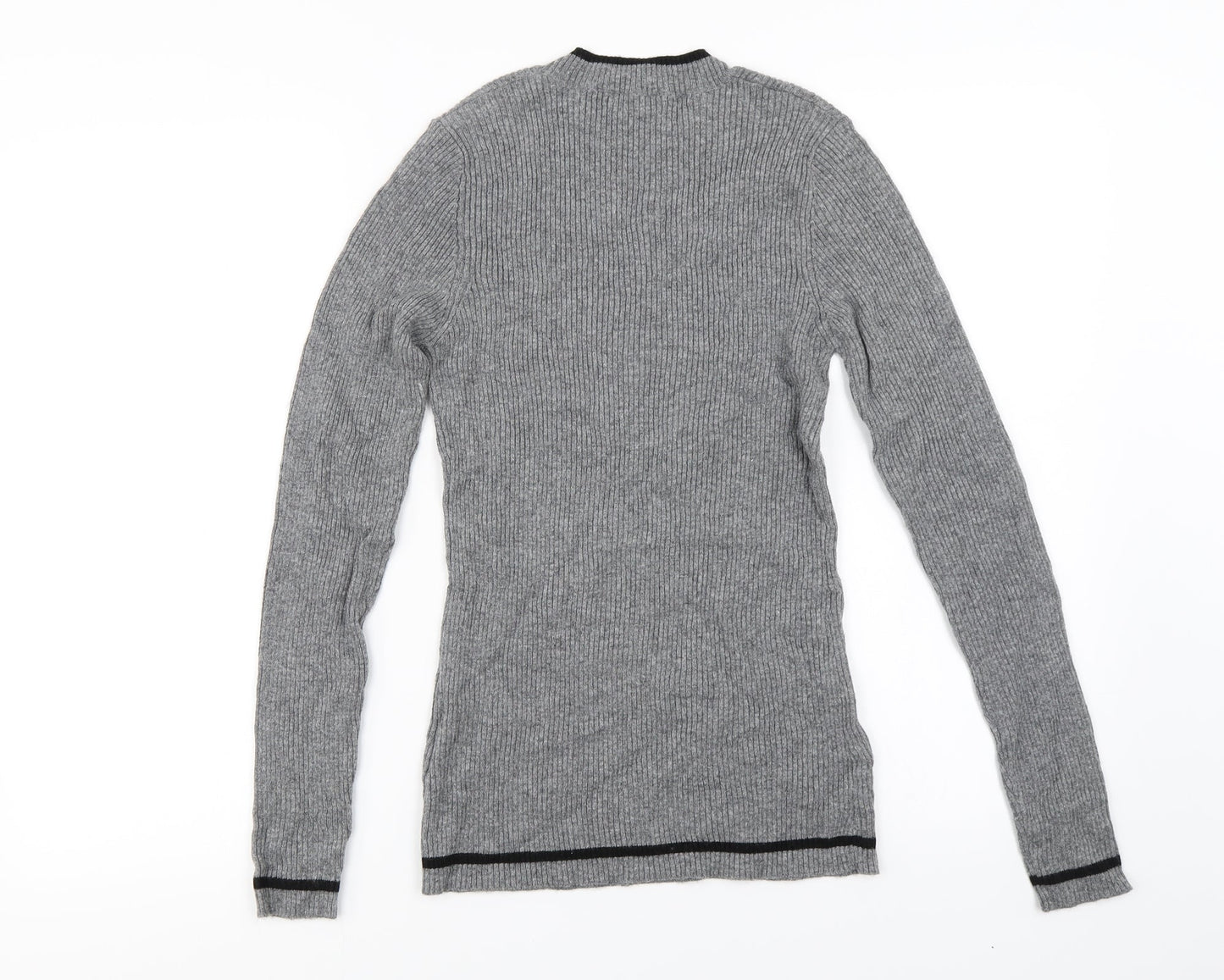 Lindex Womens Grey   Pullover Jumper Size M