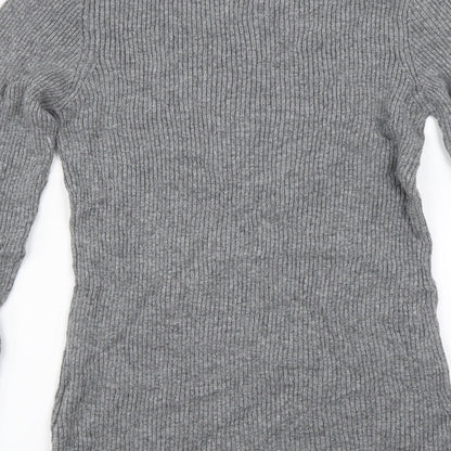 Lindex Womens Grey   Pullover Jumper Size M
