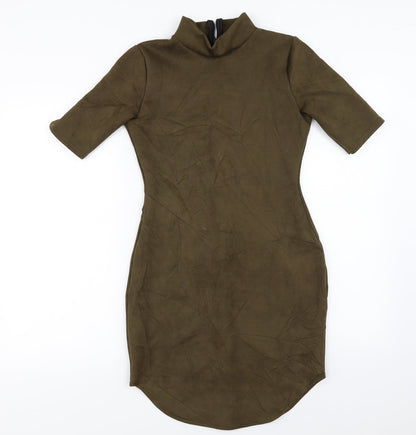 Select Womens Green   Bodycon  Size 8
