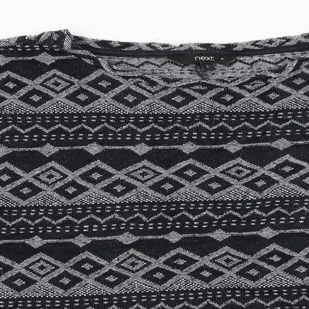 NEXT Womens Black   Pullover Jumper Size 8