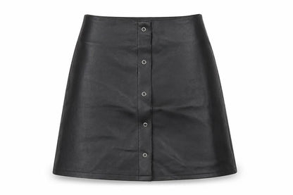 PRETTYLITTLETHING Womens Black   A-Line Skirt Size 6