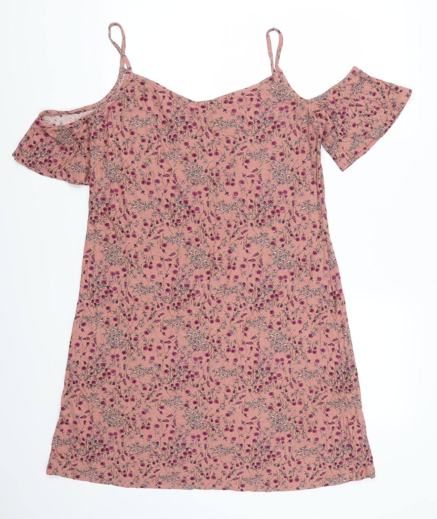 NEXT Womens Pink Floral  Mini  Size 14