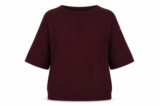 Warehouse Womens Red   Pullover Jumper Size 6  - Burgundy