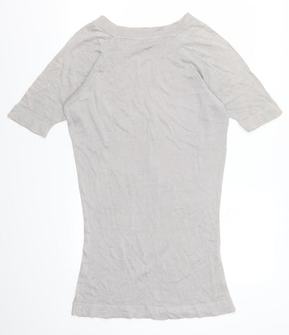 La Redoute Womens Grey   Jumper Dress  Size 6
