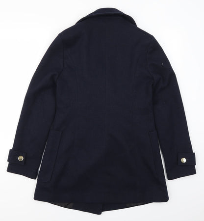 Papaya Womens Blue   Pea Coat Coat Size 10