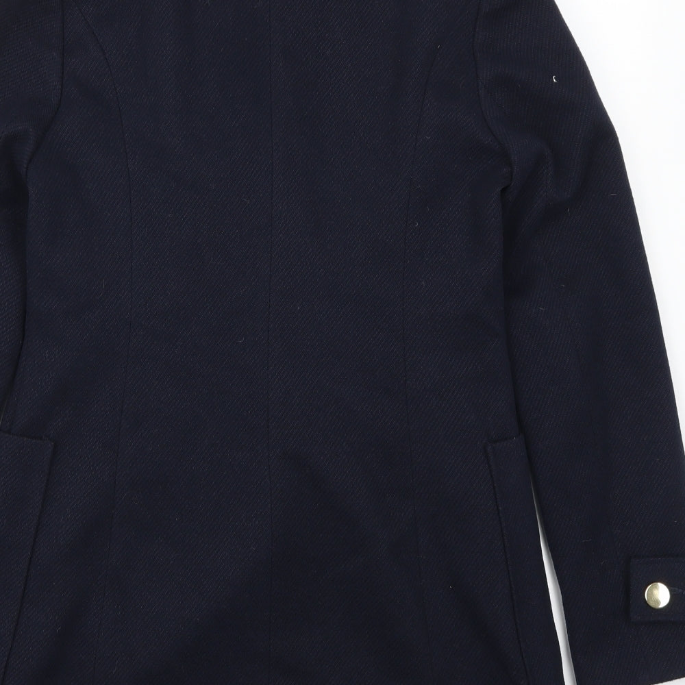 Papaya Womens Blue   Pea Coat Coat Size 10