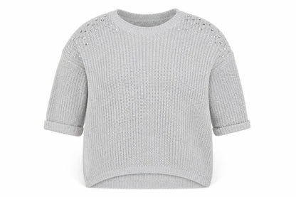 Lou Lou Womens Grey   Pullover Jumper Size M