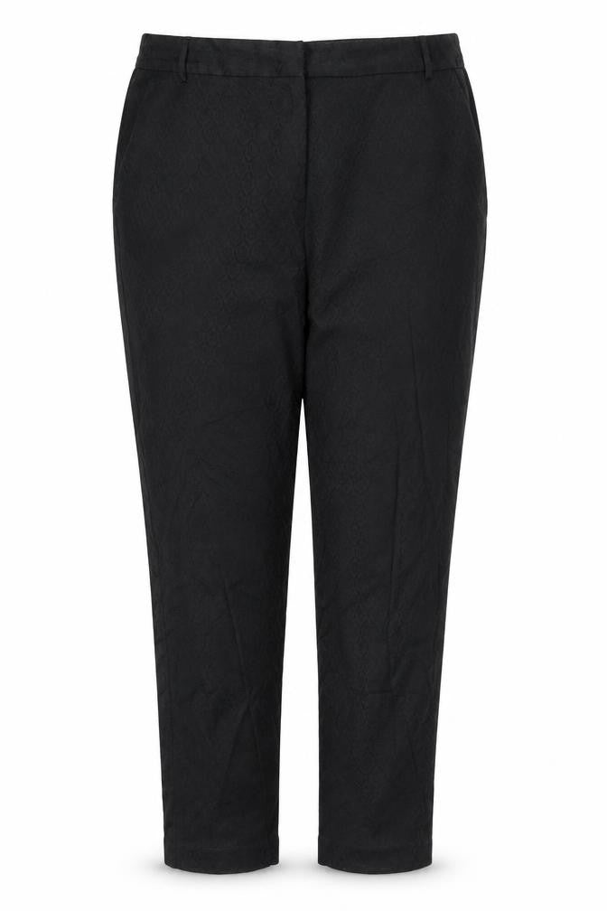 Womens UK Size 16 Oasis Regular Fit  Black Trousers