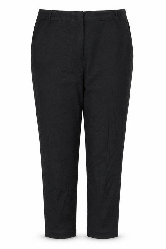 Womens UK Size 16 Oasis Regular Fit  Black Trousers