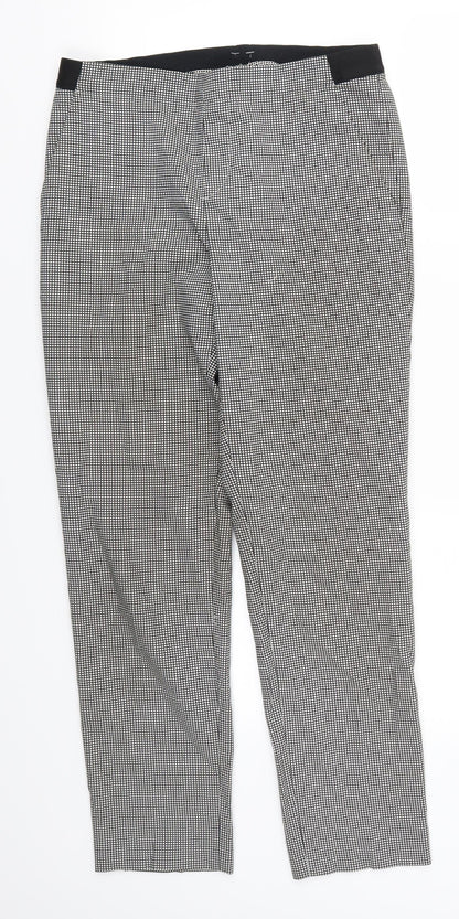 Womens UK Size 26 Uniqlo Regular Fit  Grey Trousers