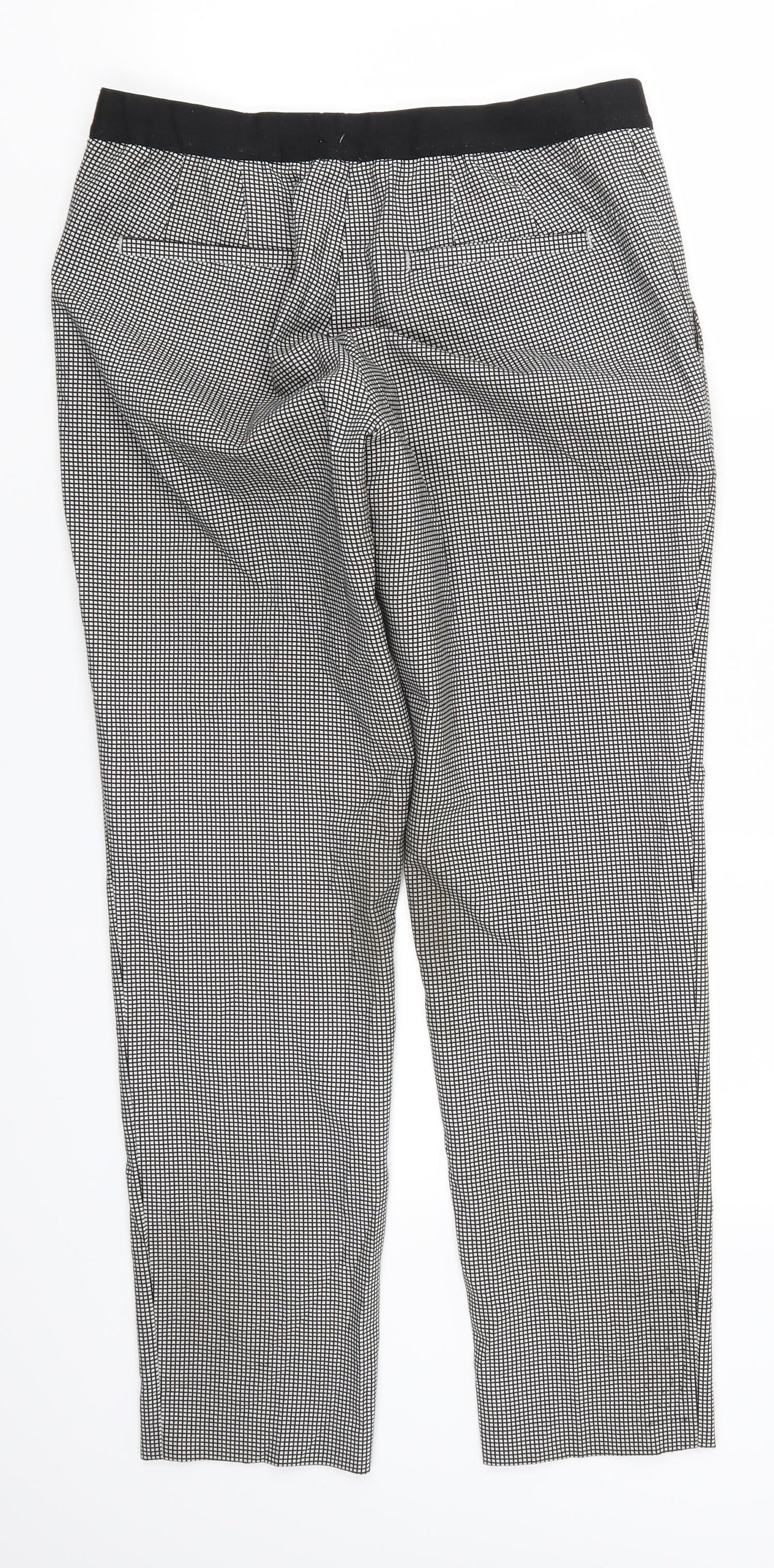 Womens UK Size 26 Uniqlo Regular Fit  Grey Trousers