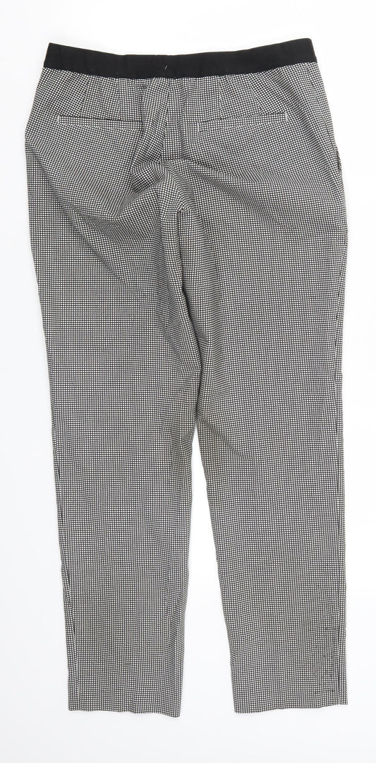Womens UK Size 26 Uniqlo Regular Fit  Grey Trousers