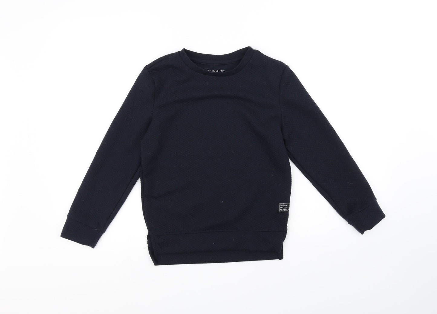 Primark Girls Blue   Pullover Jumper Size 8-9 Years