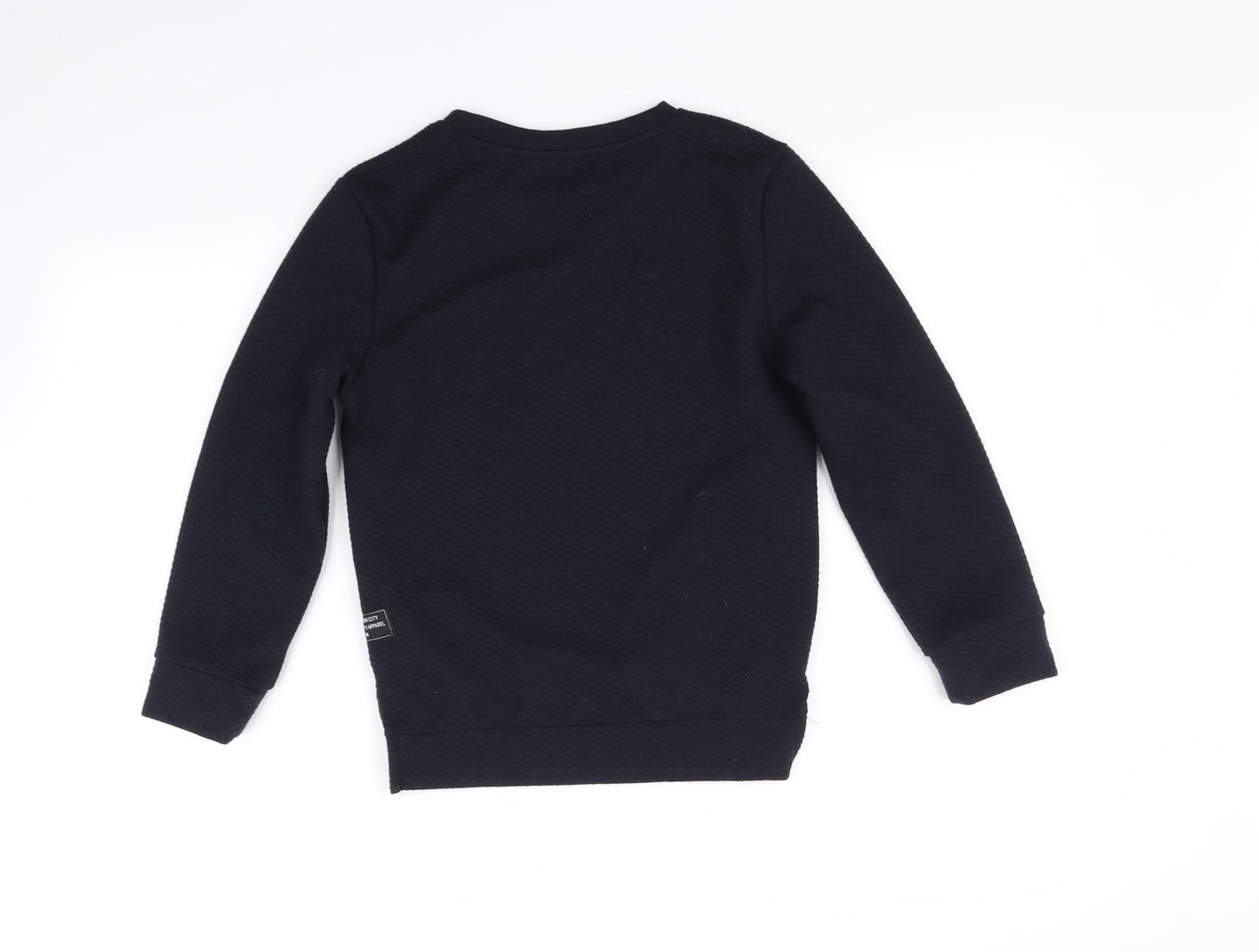 Primark Girls Blue   Pullover Jumper Size 8-9 Years