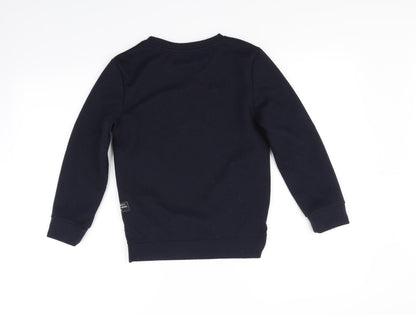 Primark Girls Blue   Pullover Jumper Size 8-9 Years