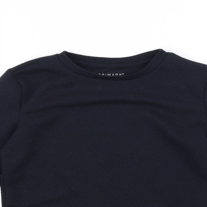 Primark Girls Blue   Pullover Jumper Size 8-9 Years