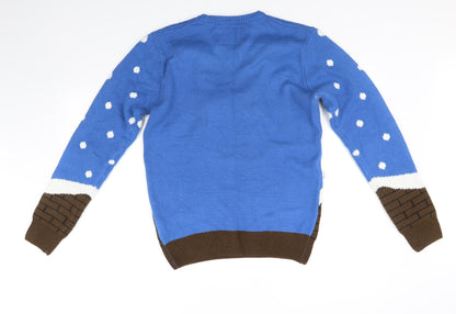 cedarwood state Womens Blue   Pullover Jumper Size S