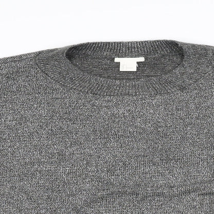 H&M Womens Grey   Pullover Jumper Size L