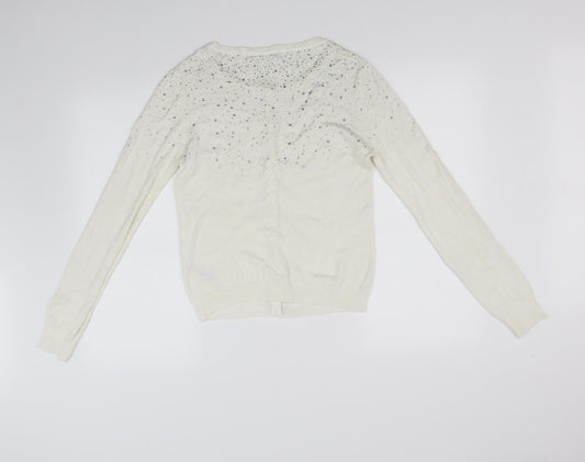 Atmosphere Womens Silver   Pullover Jumper Size 8