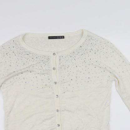 Atmosphere Womens Silver   Pullover Jumper Size 8