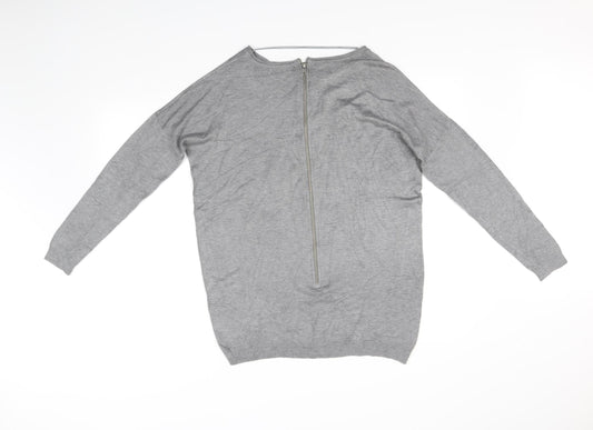 Atmosphere Womens Grey   Pullover Jumper Size S