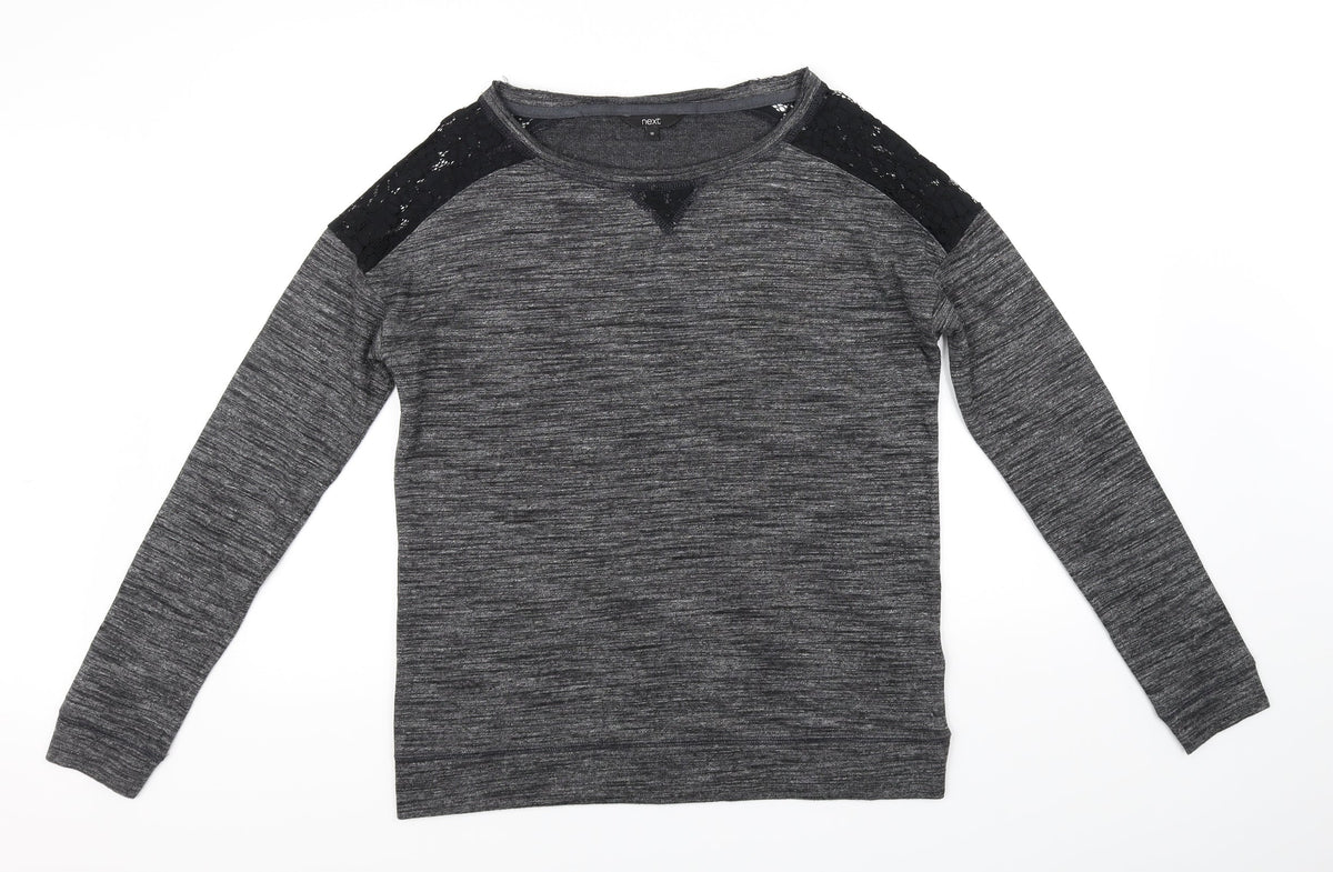 Next Womens Grey   Pullover Jumper Size 10