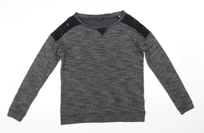 Next Womens Grey   Pullover Jumper Size 10