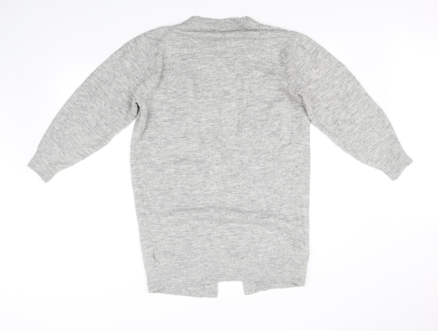H&M Womens Grey   Cardigan Jumper Size XS