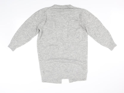 H&M Womens Grey   Cardigan Jumper Size XS