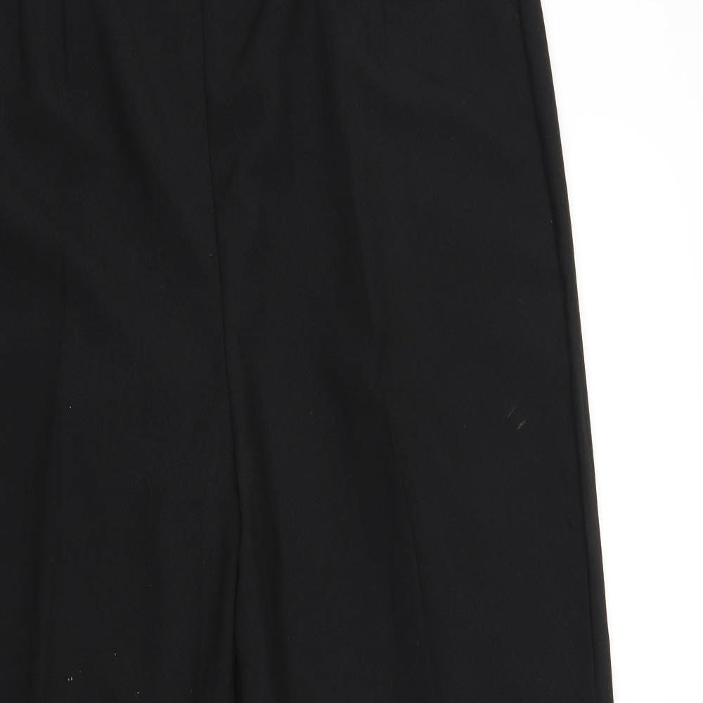Womens UK Size 16 Sarah Hamilton Regular Fit  Black Trousers