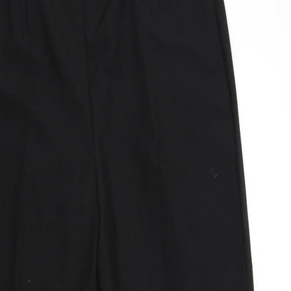 Womens UK Size 16 Sarah Hamilton Regular Fit  Black Trousers