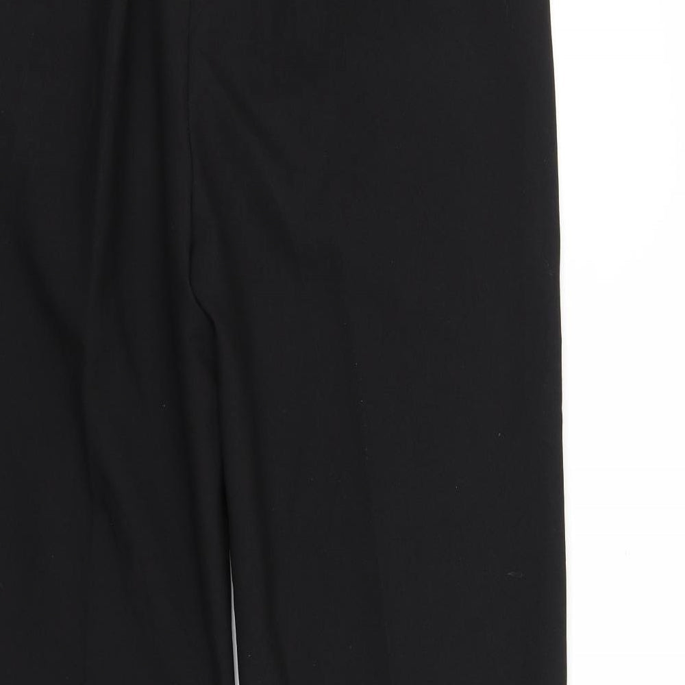 Womens UK Size 16 Sarah Hamilton Regular Fit  Black Trousers