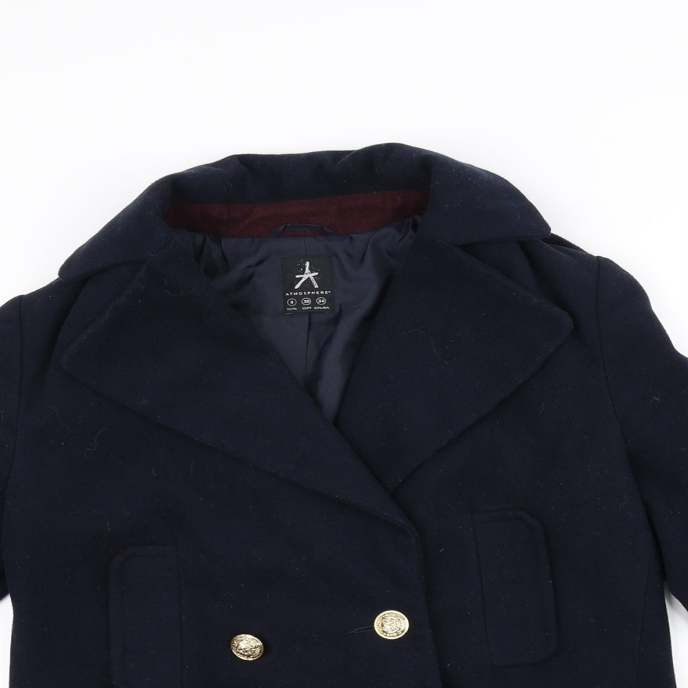 Womens UK Size 8 Atmosphere Blue Jacket