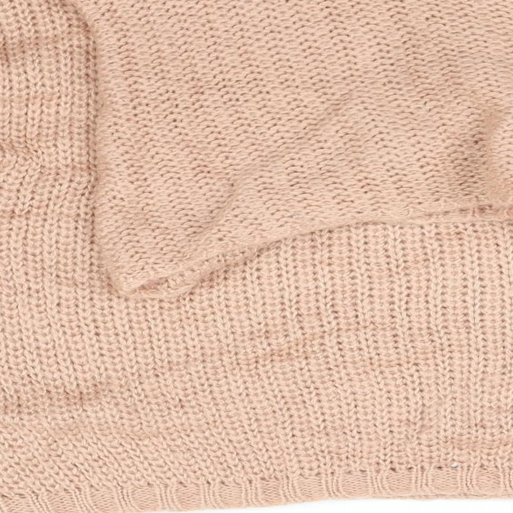 Brave Soul Womens Pink   Pullover Jumper Size M