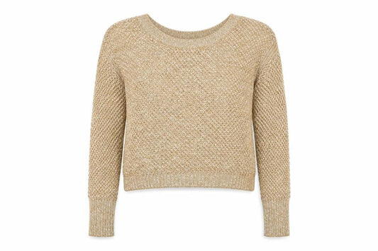 Sisley Womens Yellow   Pullover Jumper Size M