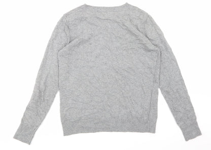 Weekend Womens Grey   Basic T-Shirt Size 12