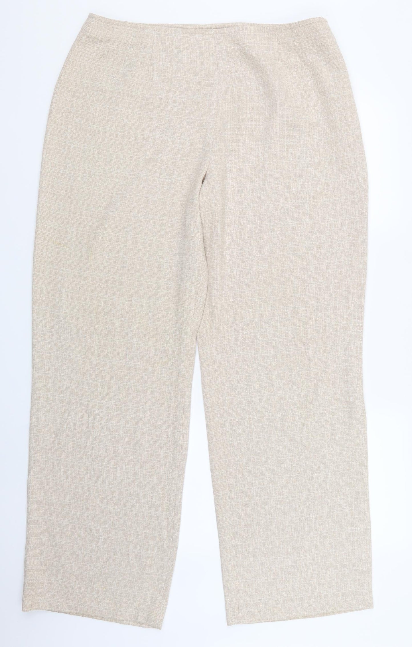 Penny Plain Womens Beige   Trousers  Size 18