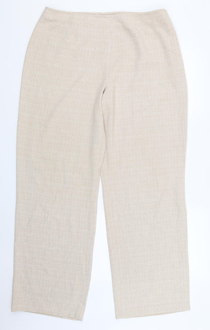 Penny Plain Womens Beige   Trousers  Size 18