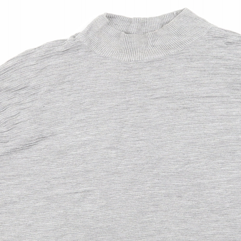 F&F Womens Grey   Basic T-Shirt Size 14