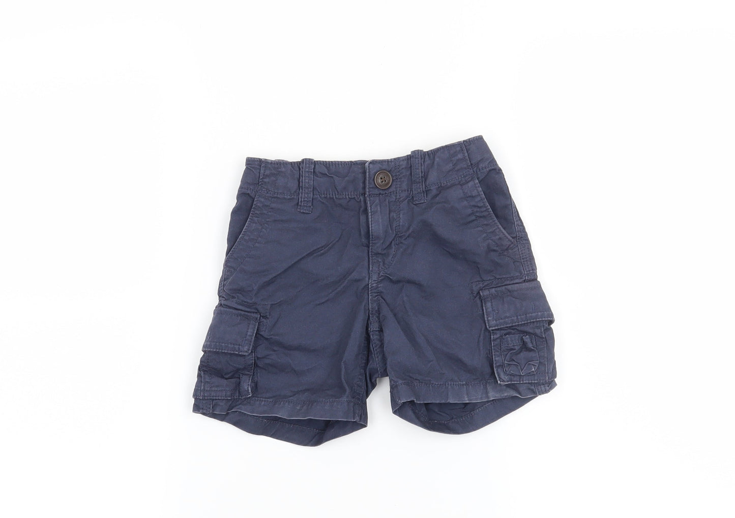 Gap Boys Blue   Cargo Trousers Size 12-18 Months