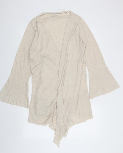 Ethel Austin Womens Beige   Cardigan Jumper Size 12