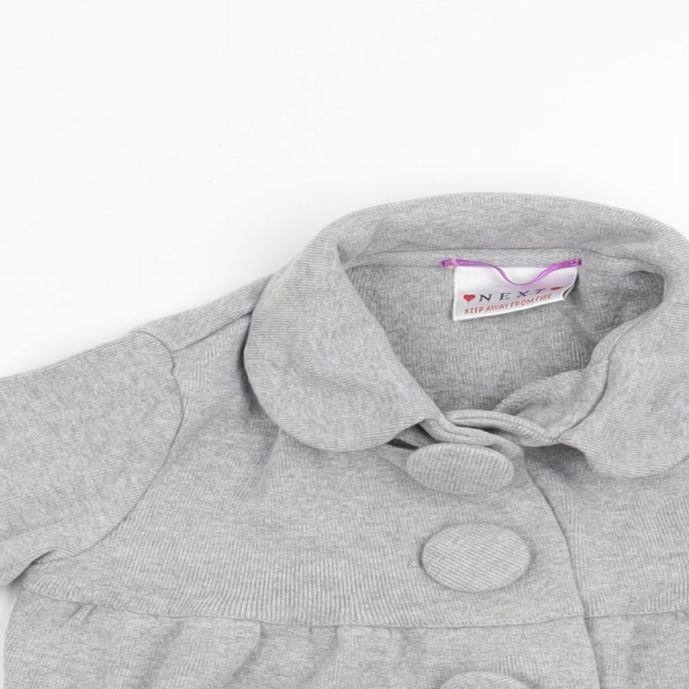Next Girls Grey   Jacket  Size 5 Years
