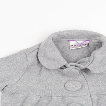 Next Girls Grey   Jacket  Size 5 Years