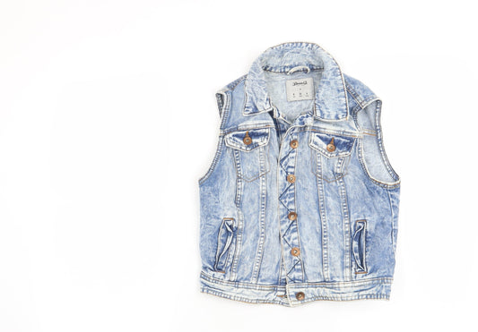 Denim CO Womens Blue   Jacket  Size 8